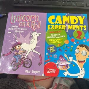 Unicorn on a Roll & Candy Experiments 2 - Colorful Kids Books